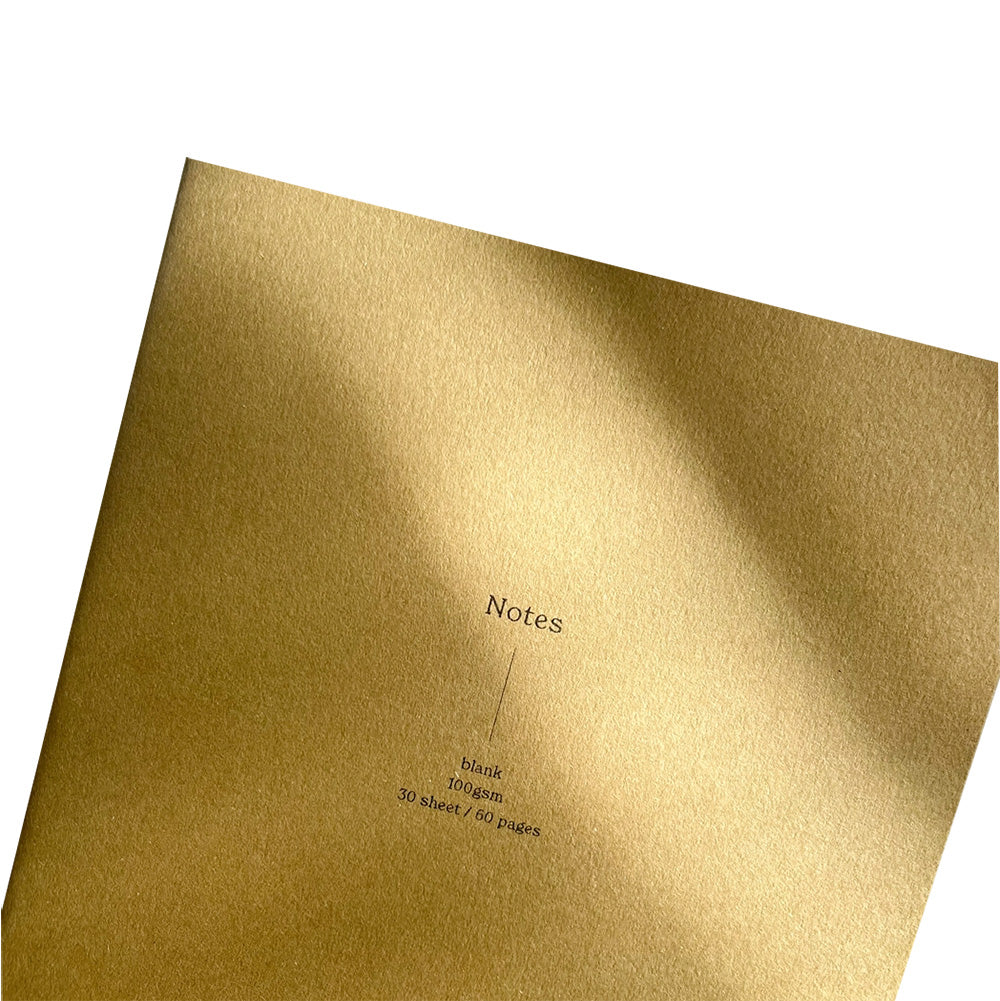 Plain Notebook - Light Brown - M.Lovewell