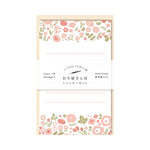 Furukawa Shiko Mino Washi Letter Set - Pink Florals