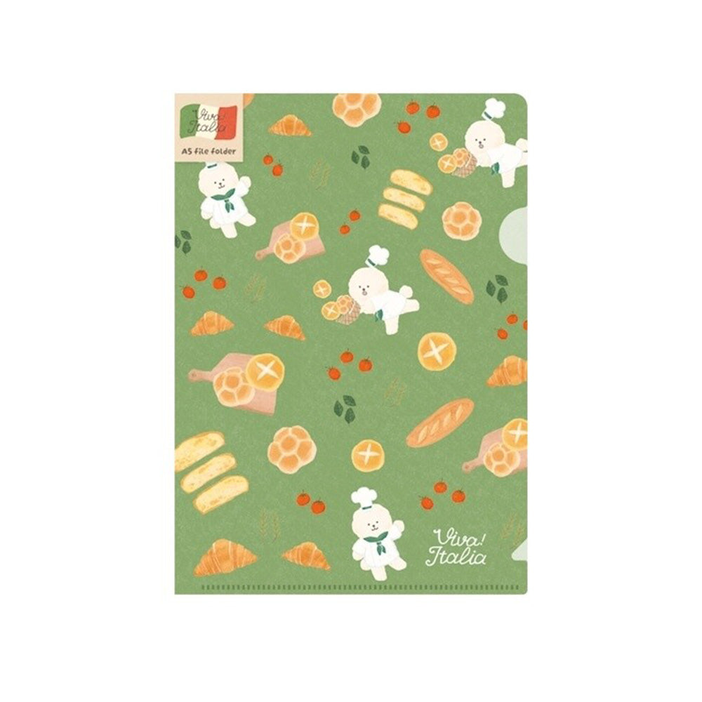 Furukawashiko Clear Folder A5 - Bread Doggie