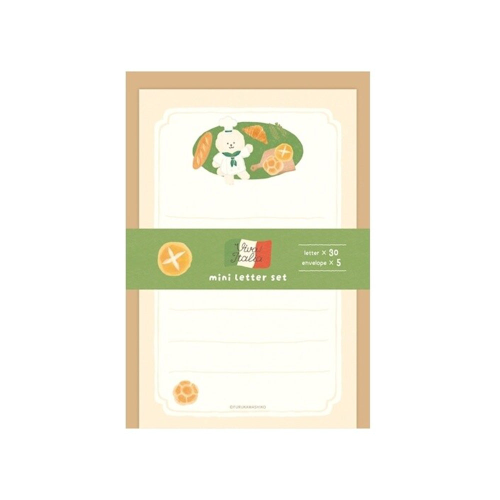 Furukawashiko Mini Letter Set - Bread Doggie