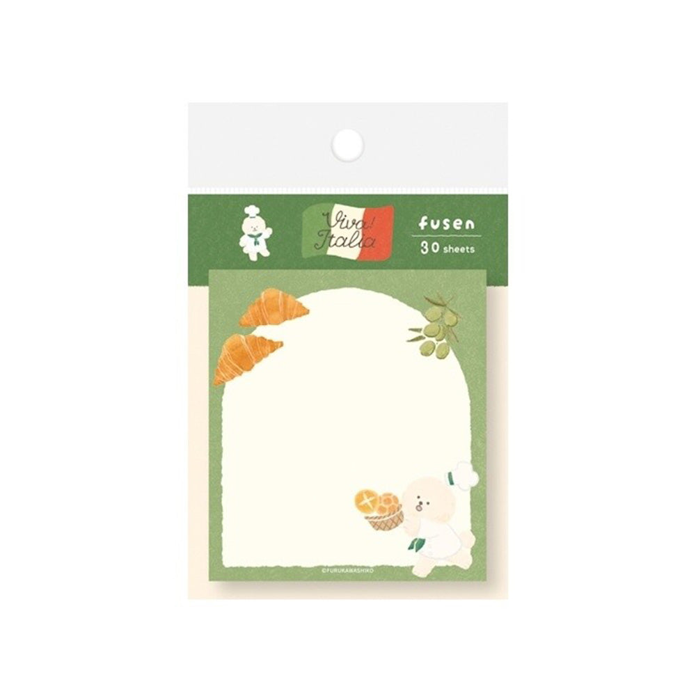 Furukawashiko Sticky Notes - Bread Doggie - M.Lovewell