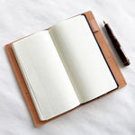 Galen Leather Hobonichi Weeks Planner Cover - Undyed