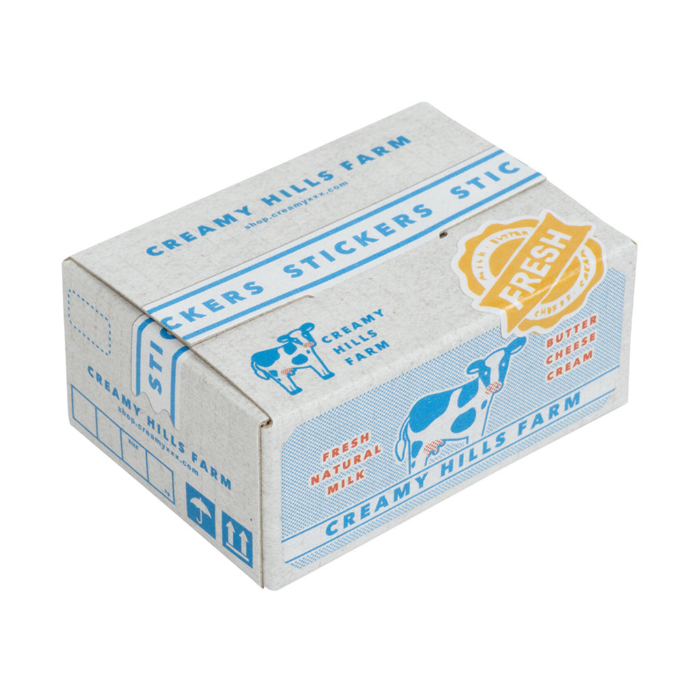 Hako Seal Stickers - Dairy Box