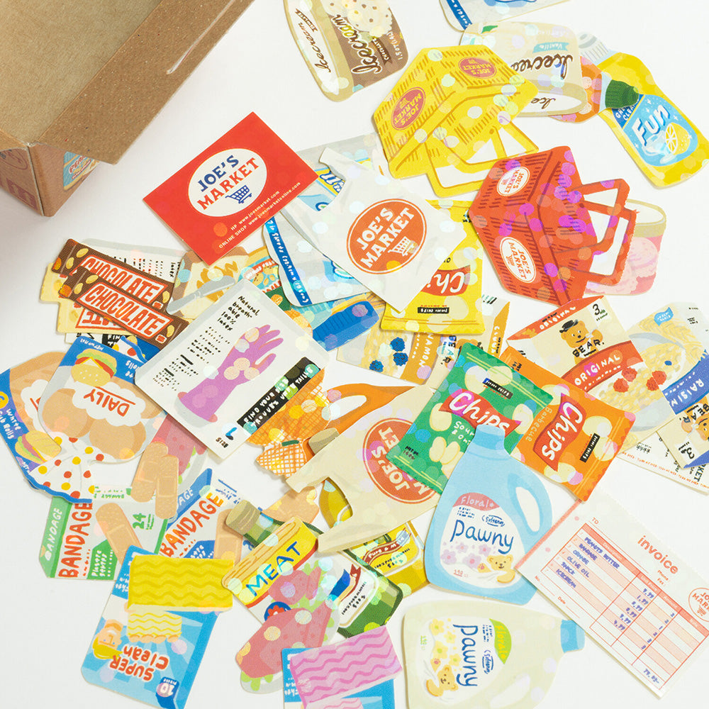 Hako Seal Stickers - Supermarket Box