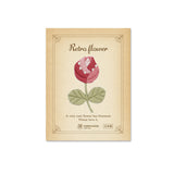 Harawool Embroidered Iron-On Sticker Patch - Rose
