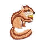 Harawool Embroidered Iron-On Sticker Patch - Squirrel