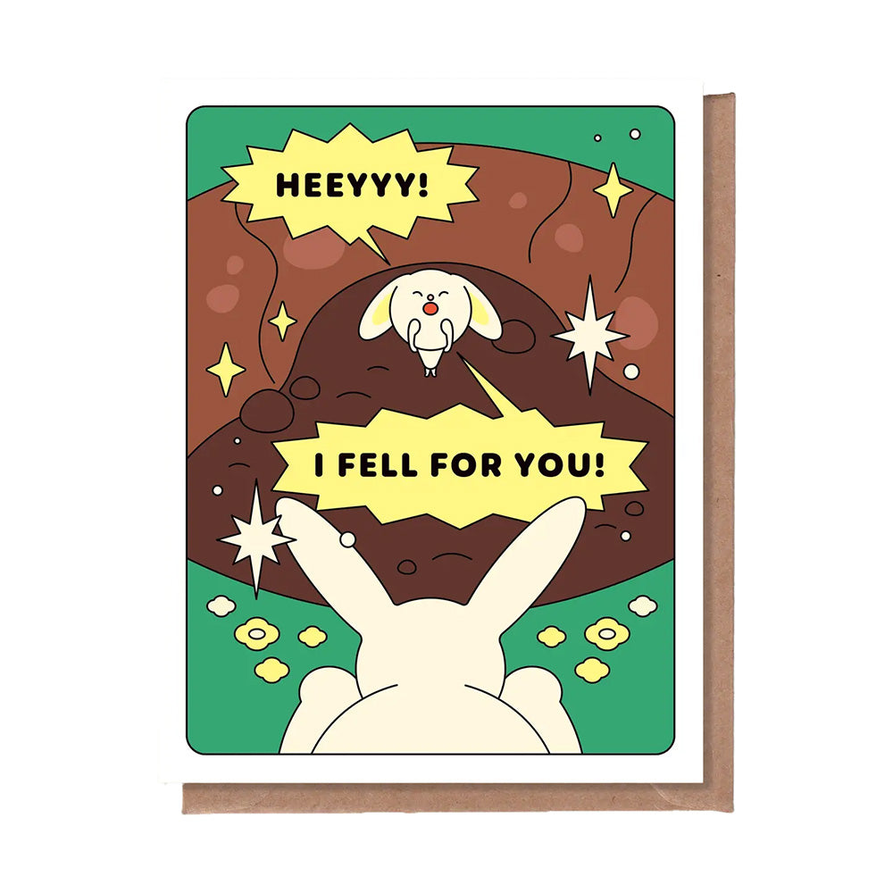 Hey I Fell for You Card - M.Lovewell