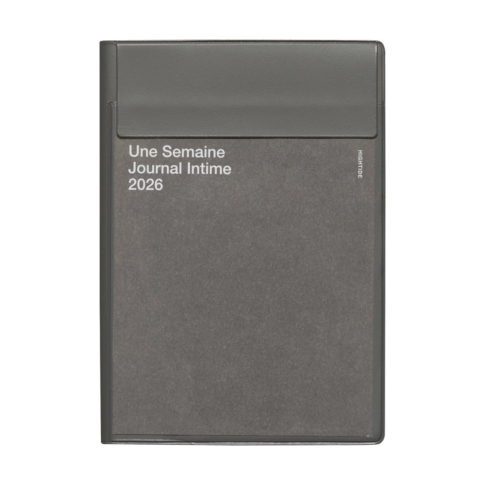 Hightide 2026 Weekly Planner Iris B6 - Charcoal