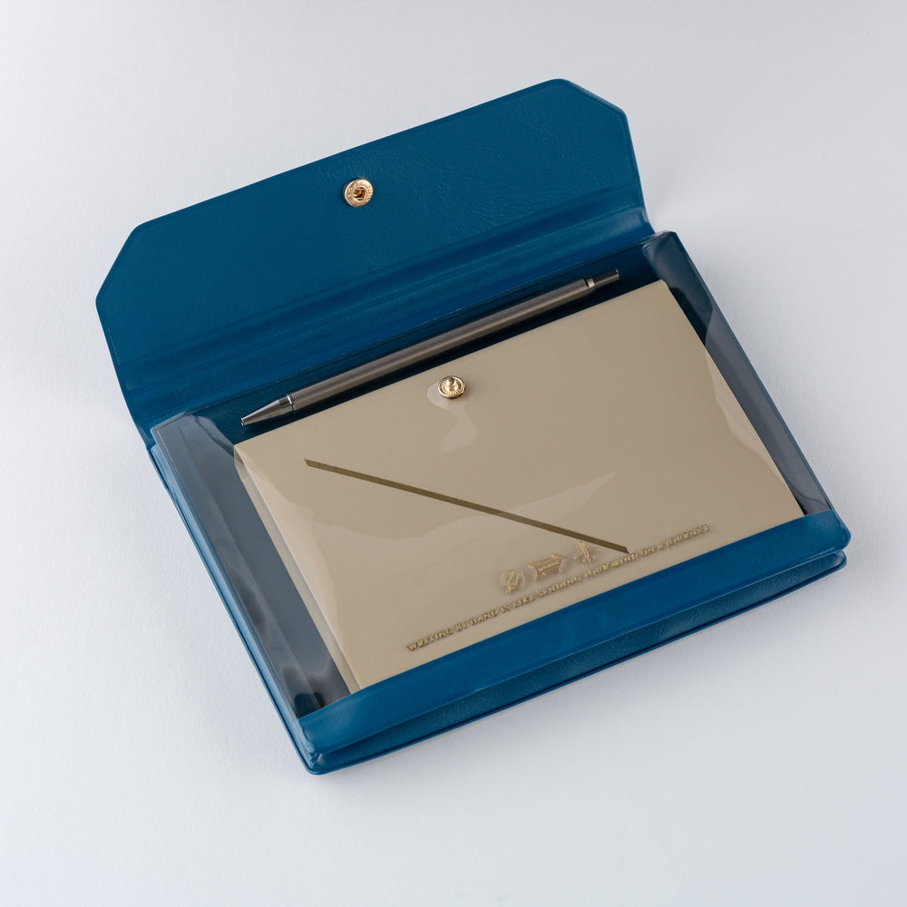 Hobonichi Techo - Alettone Document Case for A6 Size: Navy