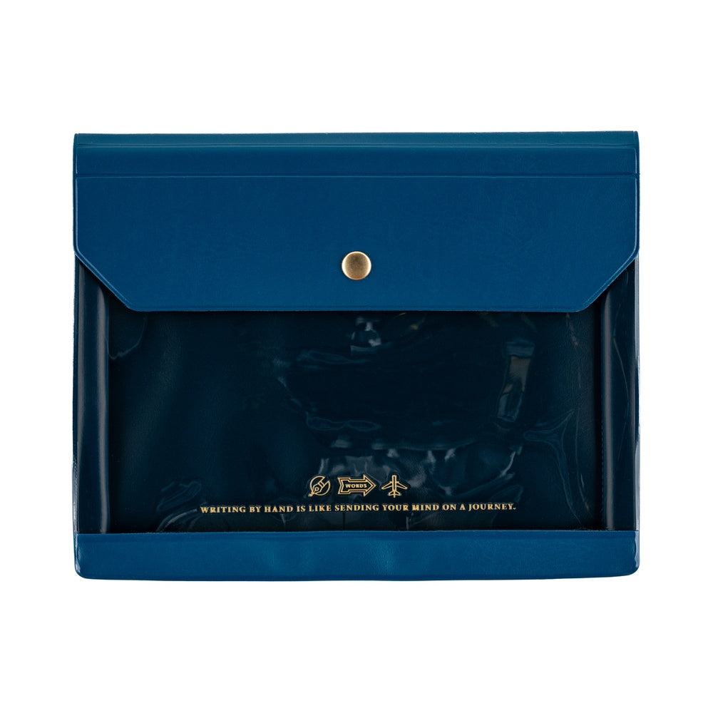 Hobonichi Techo - Alettone Document Case for A6 Size: Navy