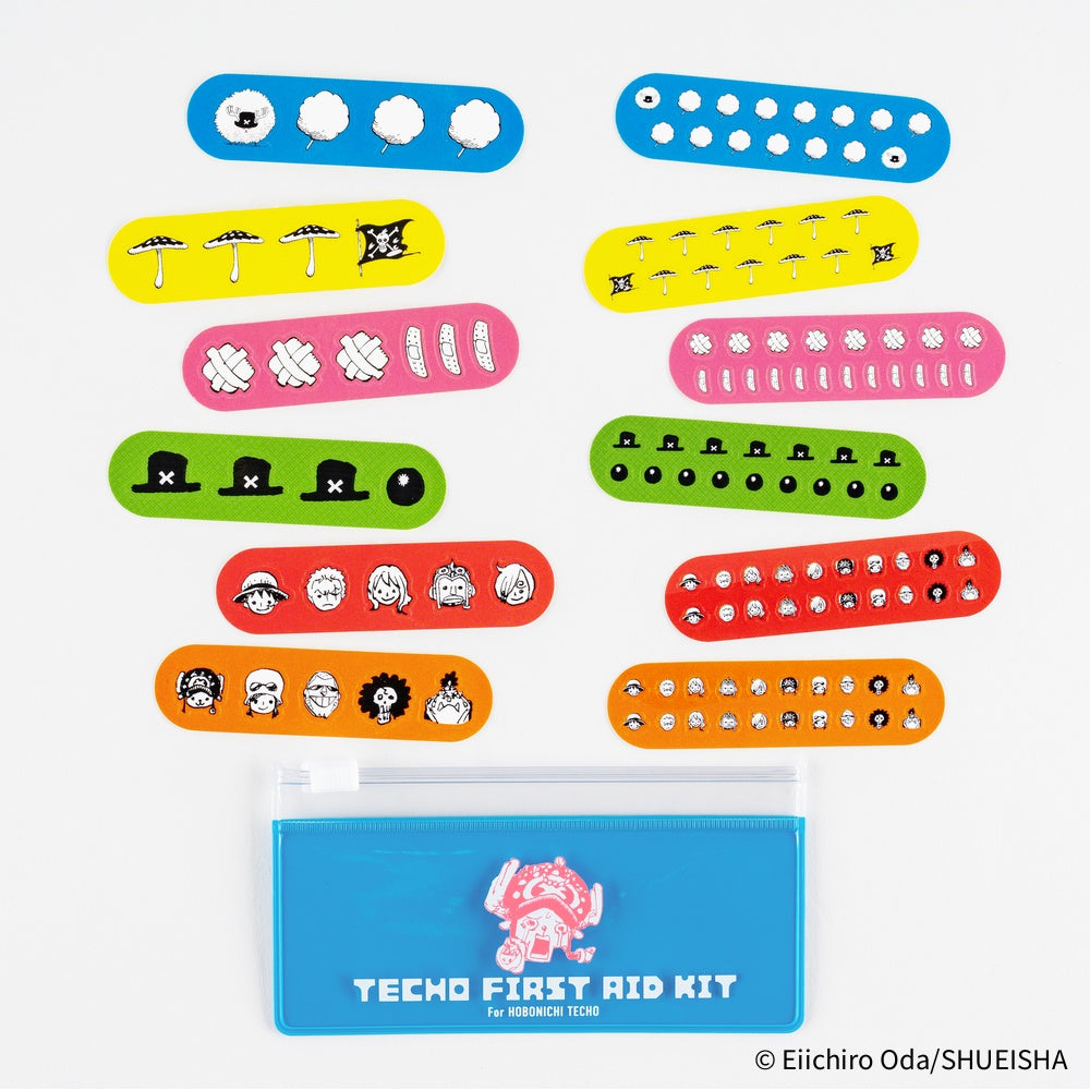 Hobonichi Techo - ONE PIECE magazine: Chopper’s Techo First Aid Kit Stickers