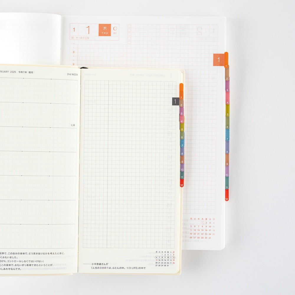 Hobonichi Techo - TSUKI no IRO: Index Stickers