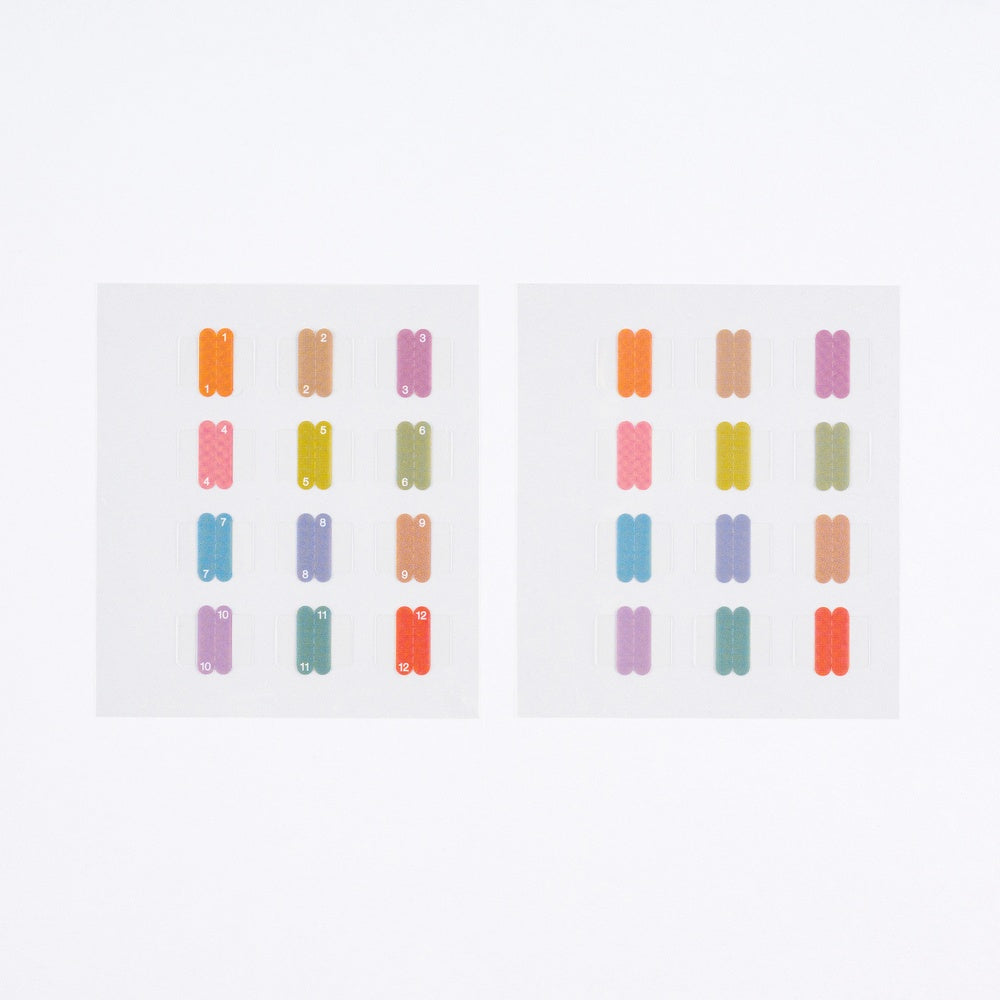 Hobonichi Techo - TSUKI no IRO: Index Stickers