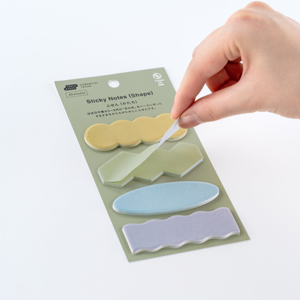 Hobonichi Techo - TSUKI no IRO: Sticky Notes (Shape)