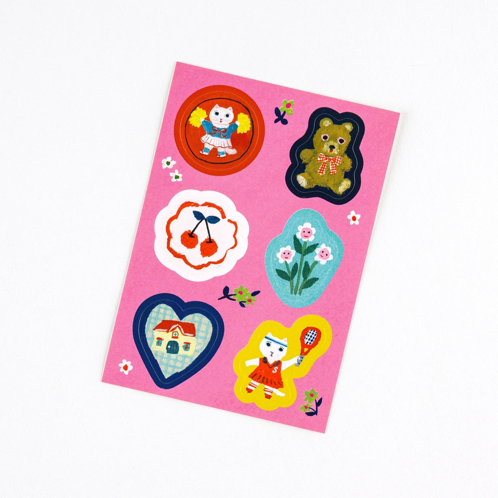 Hobonichi Techo - Yumi Kitagishi: White Cat's Mini Letter Set