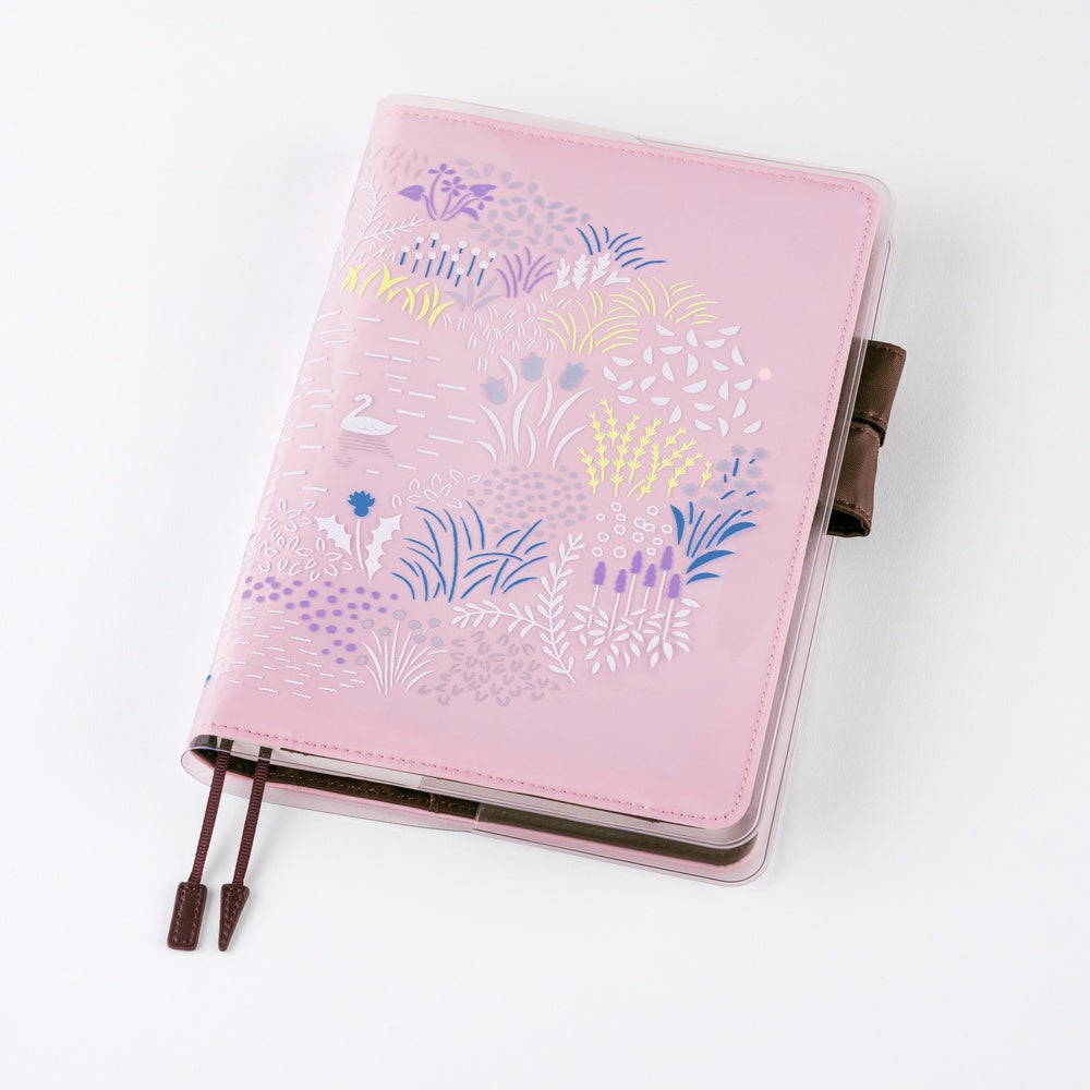 Hobonichi Techo A5 - Yuri Sanae: Cover on Cover for A5 Size - Forest Lake