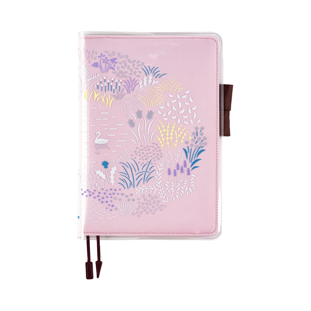 Hobonichi Techo A5 - Yuri Sanae: Cover on Cover for A5 Size - Forest Lake