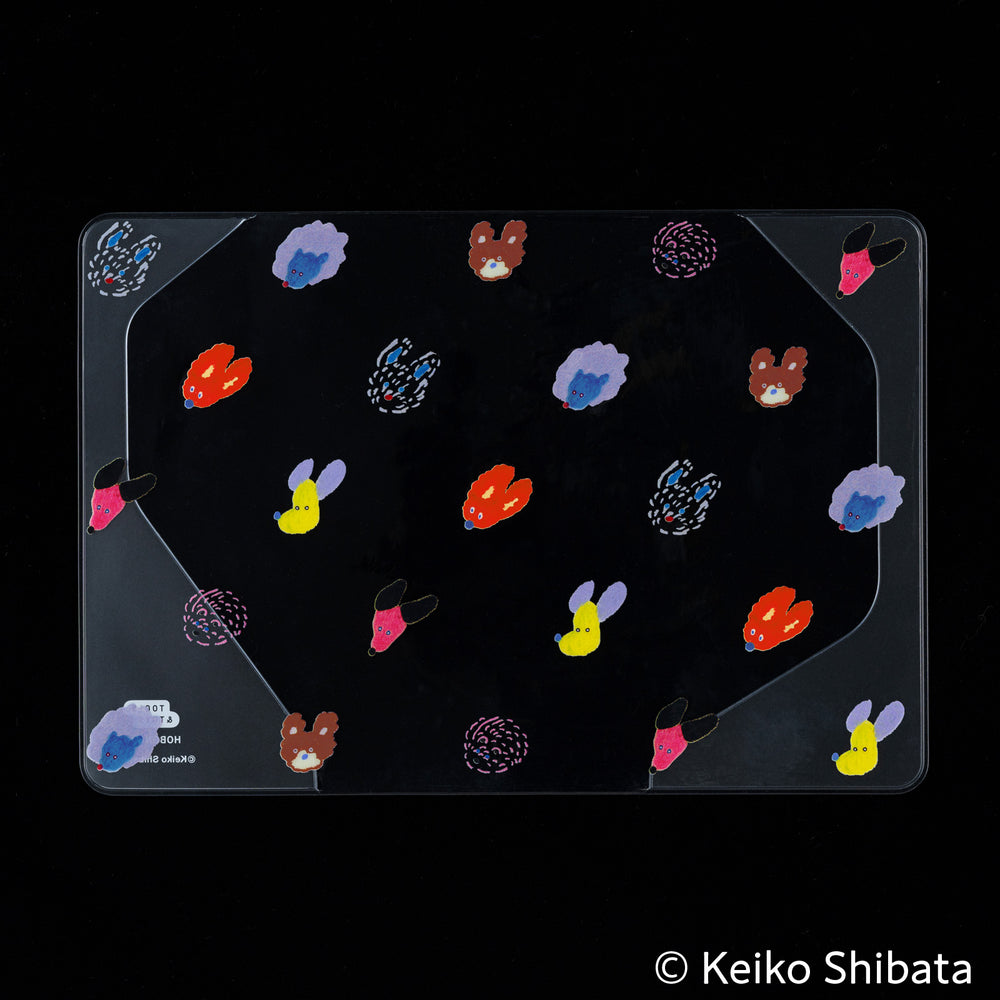 Hobonichi Techo A6 - Keiko Shibata: Cover on Cover for A6 Size (Dog Ears Fluttering in the Wind)
