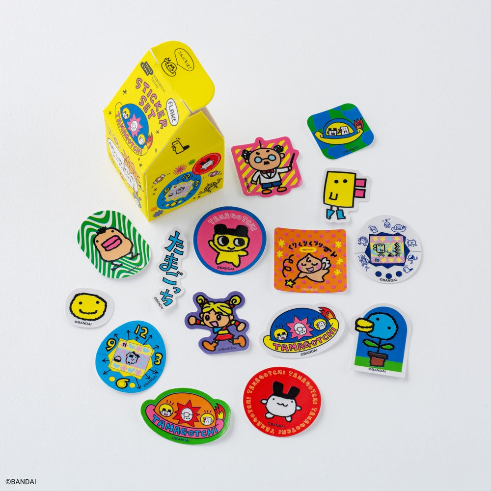Hobonichi Techo Flake Stickers - Tamagotchi (Set of 3 Boxes)