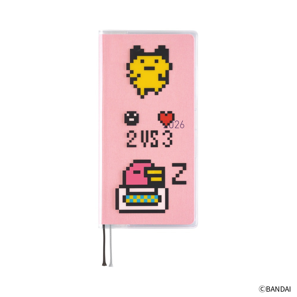 Hobonichi Techo Weeks - Tamagotchi: Cover on Cover for Weeks Size (Carefree Tamagotchi)