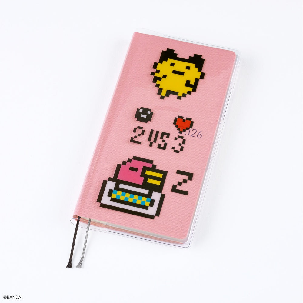 Hobonichi Techo Weeks - Tamagotchi: Cover on Cover for Weeks Size (Carefree Tamagotchi)