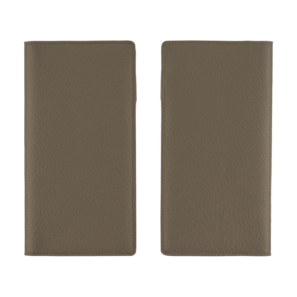 Hobonichi Techo Weeks Cover - Leather: Taut (Gray & Light Blue)