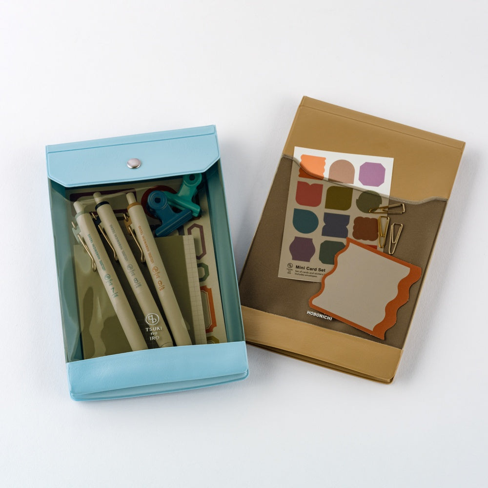 Hobonichi Techo - TSUKI no IRO: Uni-Ball One - July - December Set with Case