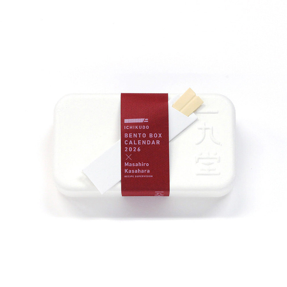 Ichikudo 2026 Bento Calendar x Masahiro Kasahara