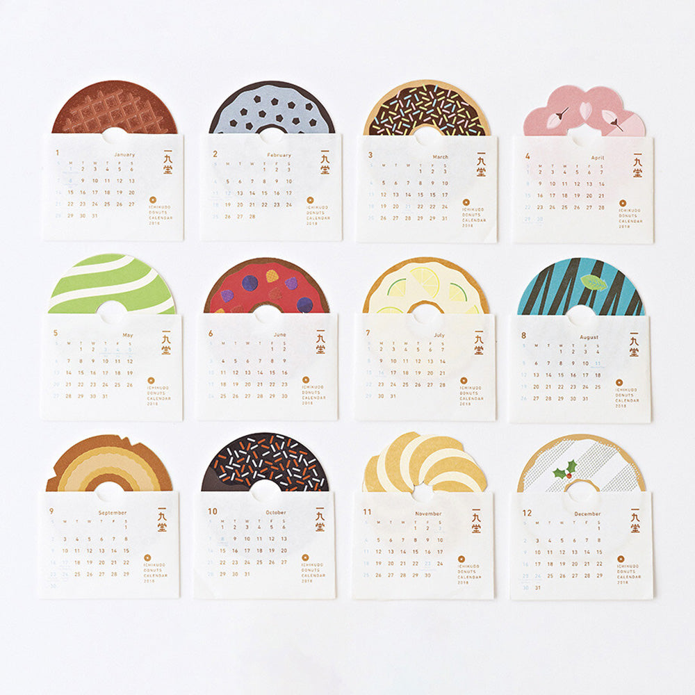 Ichikudo 2026 Donuts Calendar