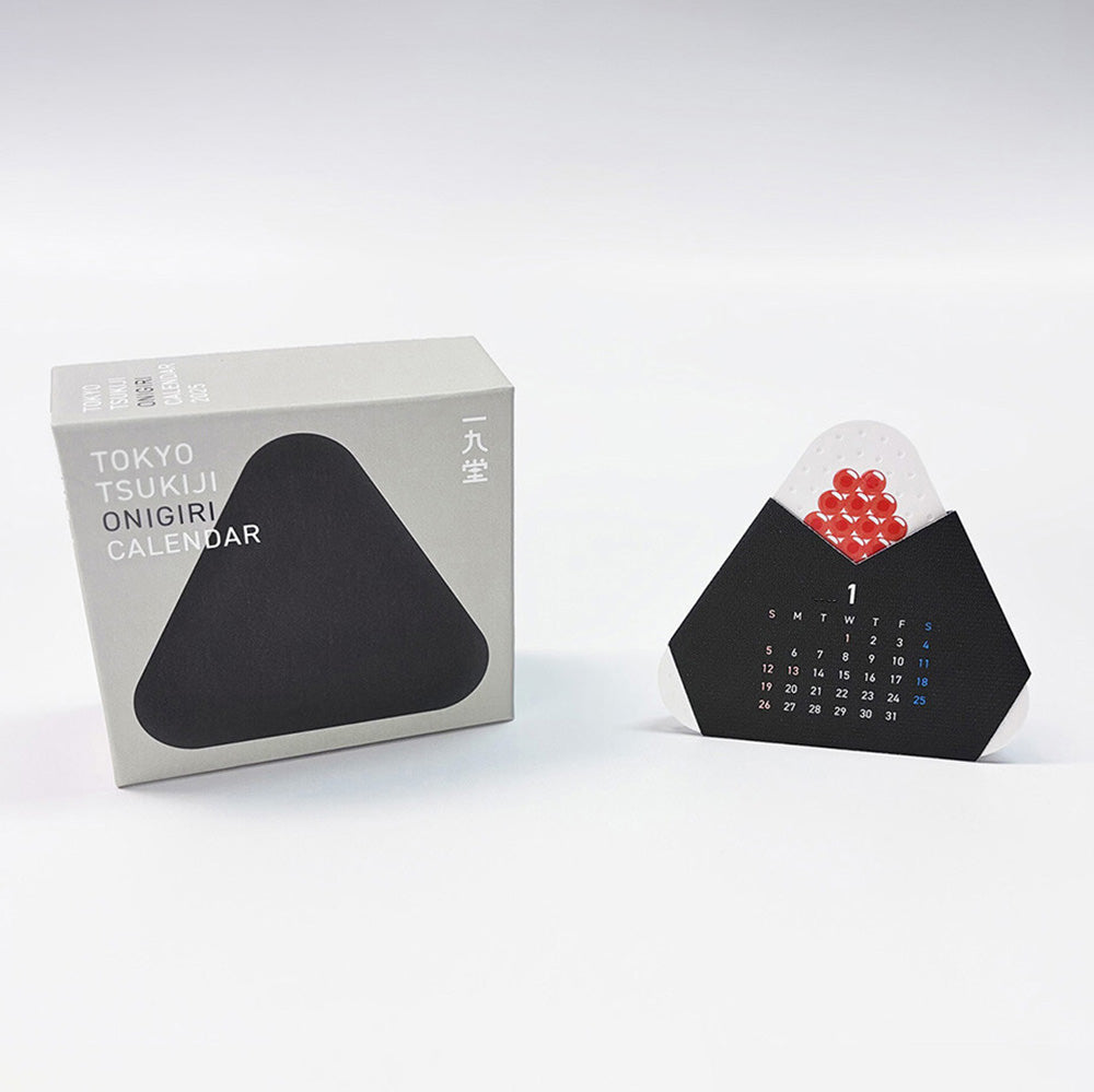 Ichikudo 2026 Tokyo Tsukiji Onigiri Calendar