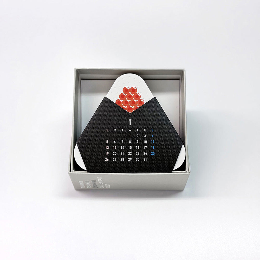 Ichikudo 2026 Tokyo Tsukiji Onigiri Calendar