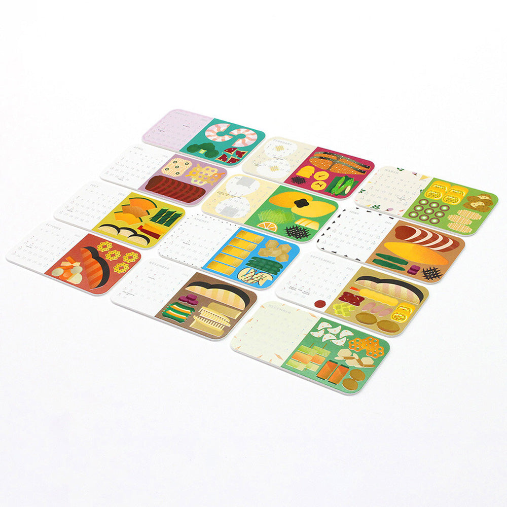 Ichikudo 2026 Bento Calendar x Masahiro Kasahara