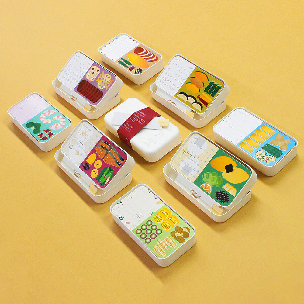 Ichikudo 2026 Bento Calendar x Masahiro Kasahara