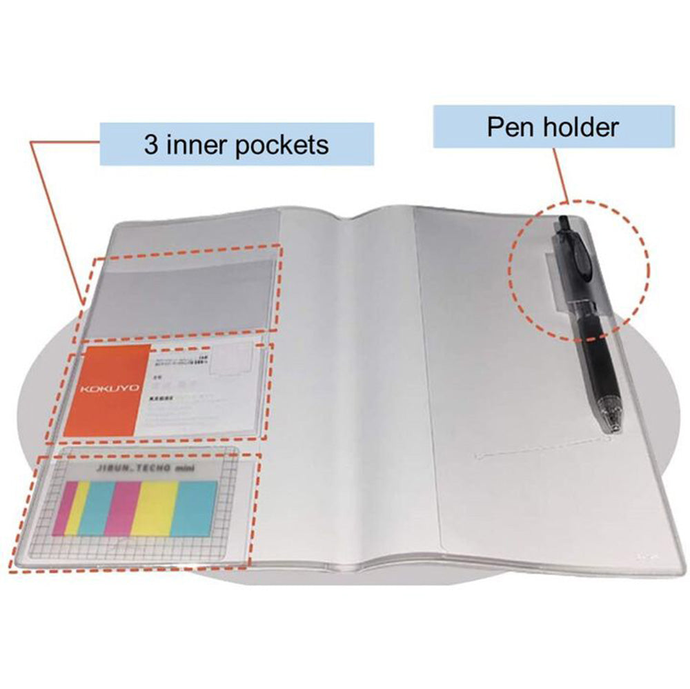 Jibun Techo Clear Cover B6 Slim