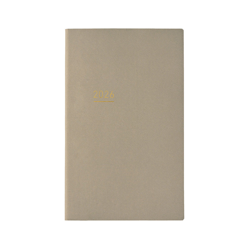 Jibun Techo Lite Mini 2026 B6 Slim - Beige