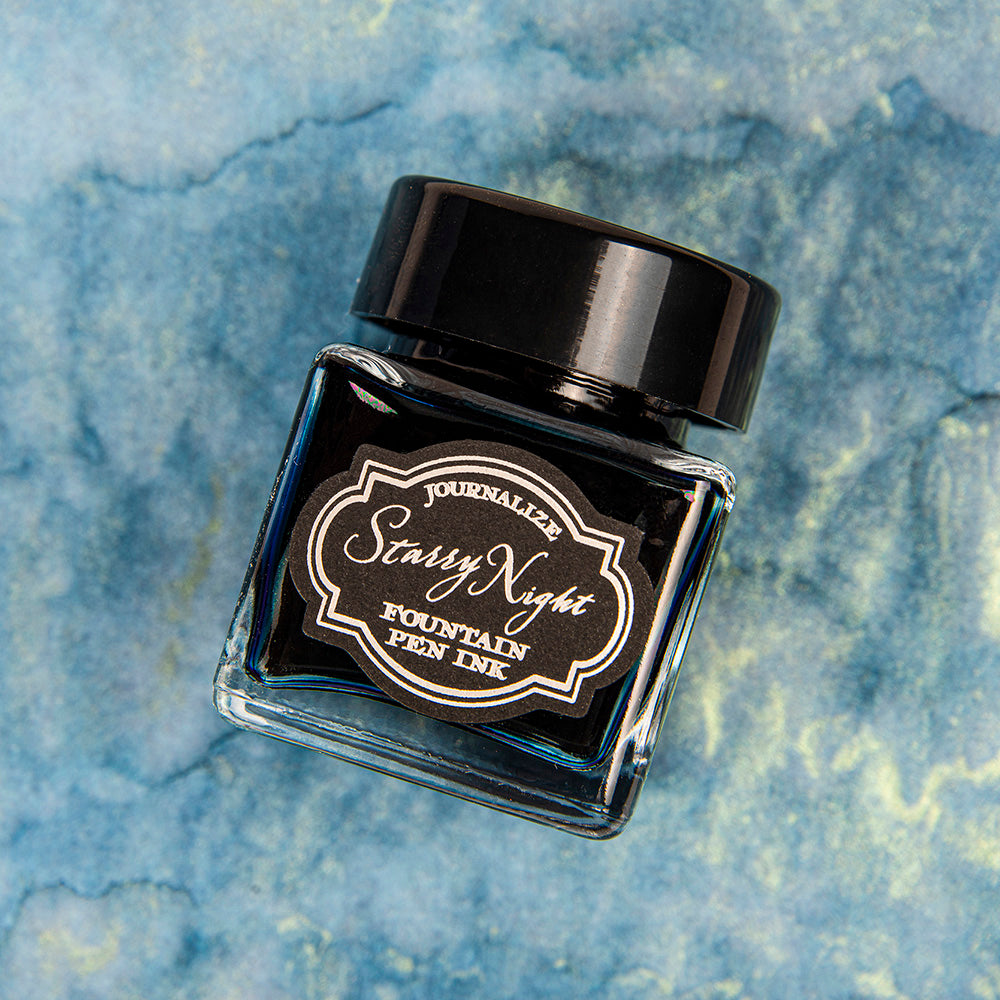 Journalize Fountain Pen Ink - Starry Night - Deepspace Aurora – M.Lovewell