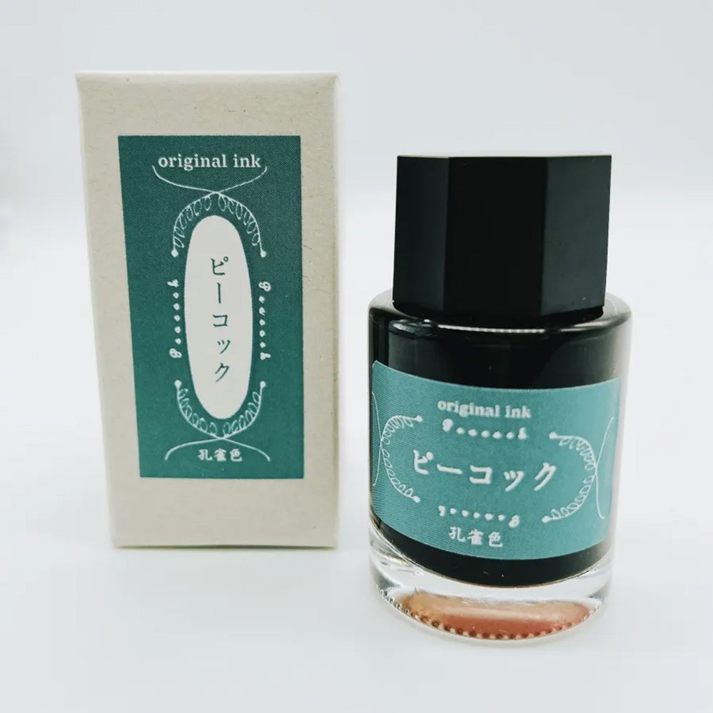 Ka-Ku Fountain Pen Ink - Peacock