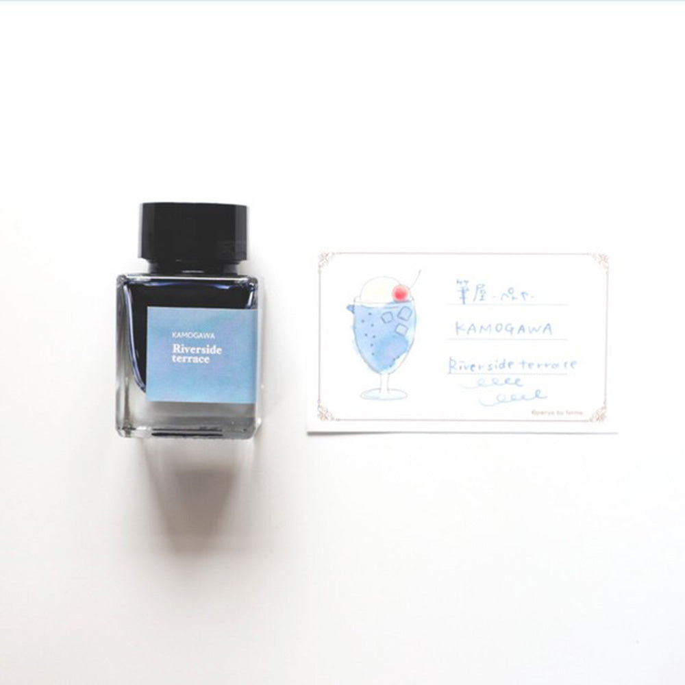 Kamogawa Fountain Pen Ink - Riverside Terrace - M.Lovewell