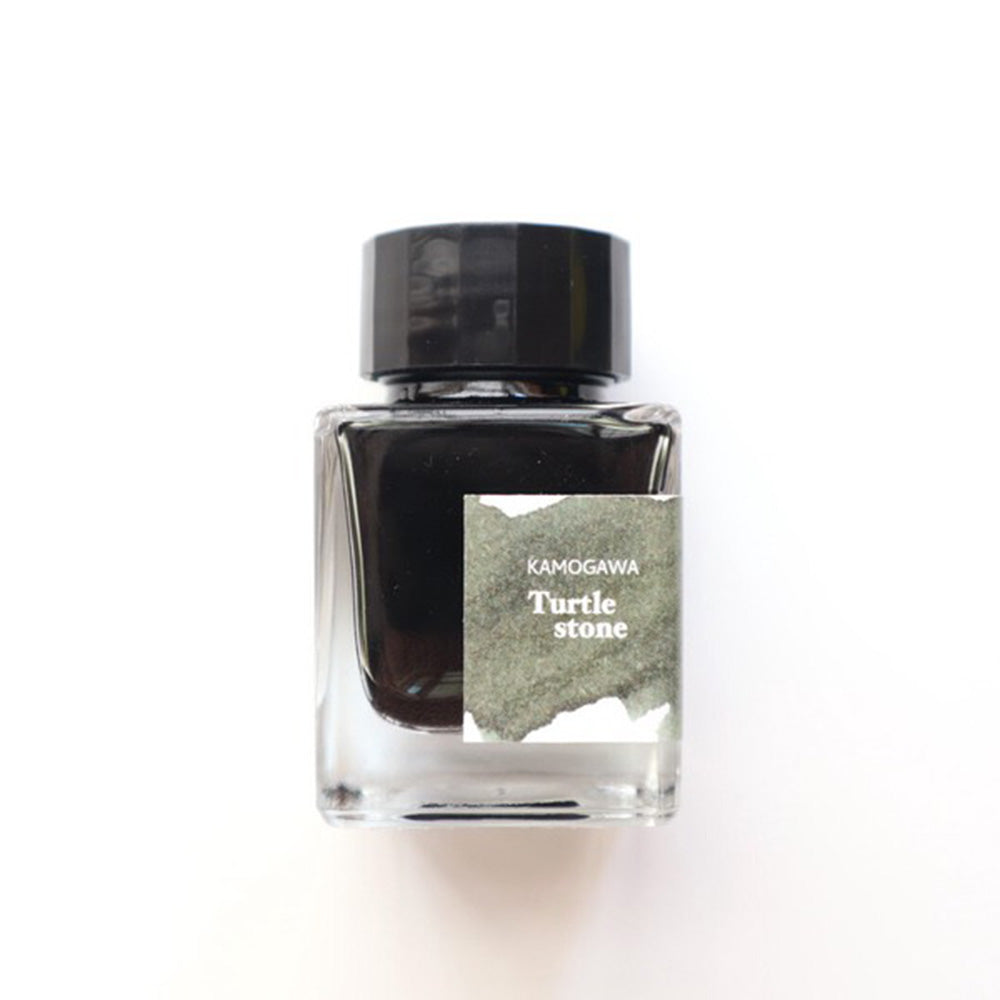 Kamogawa Fountain Pen Ink - Turtle Stone - M.Lovewell