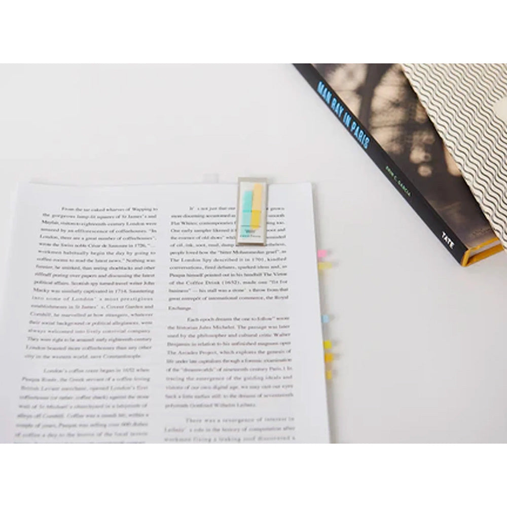 Kanmido Clip Coco Fusen Sticky Notes - Light Blue S