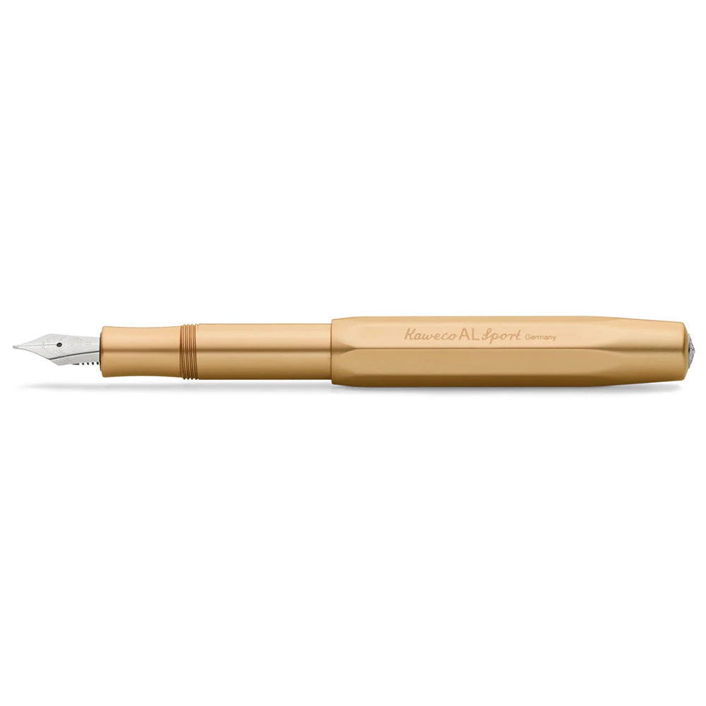 Kaweco AL Sport Fountain Pen - Gold Edition - M.Lovewell