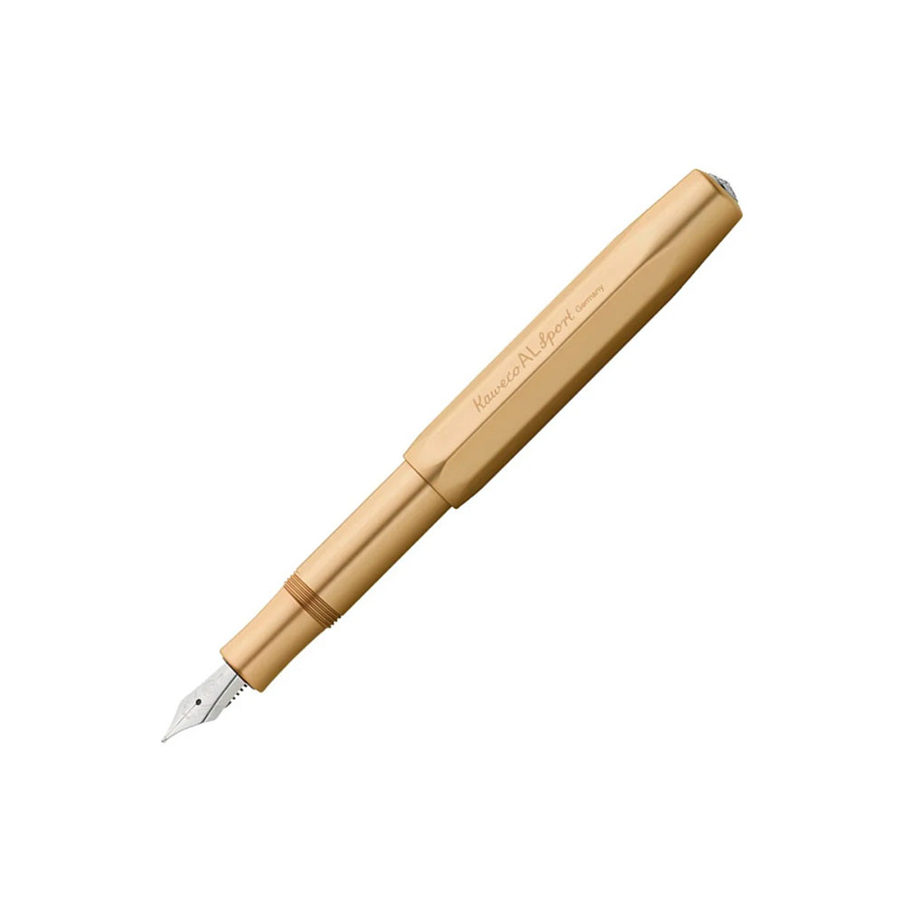 Kaweco AL Sport Fountain Pen - Gold Edition - M.Lovewell