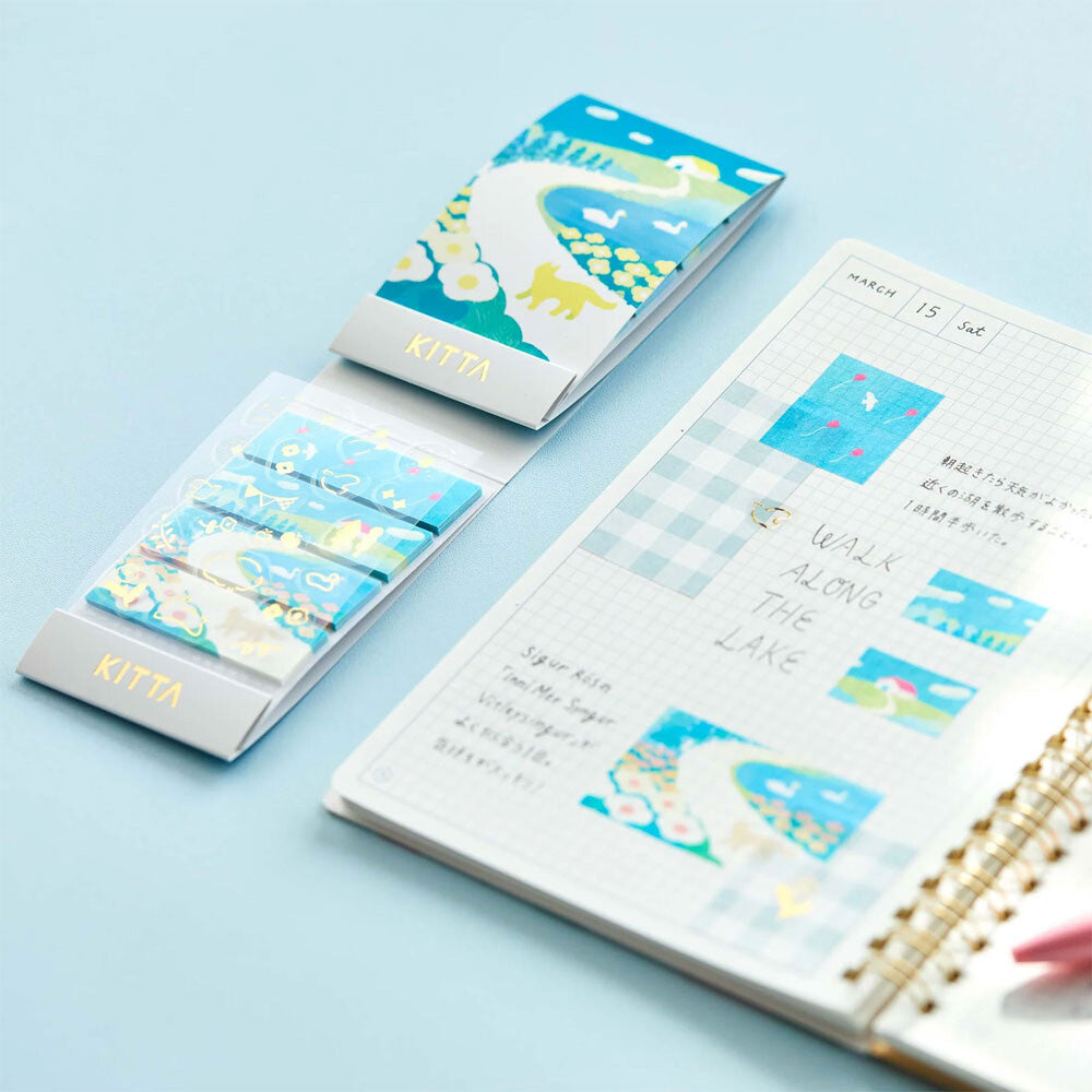 Kitta Collage Washi Tape and Stickers - Message