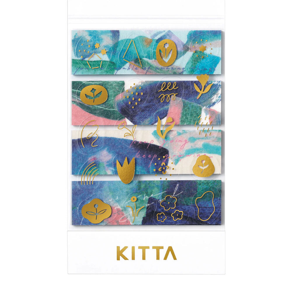 Kitta Collage Washi Tape and Stickers - Message