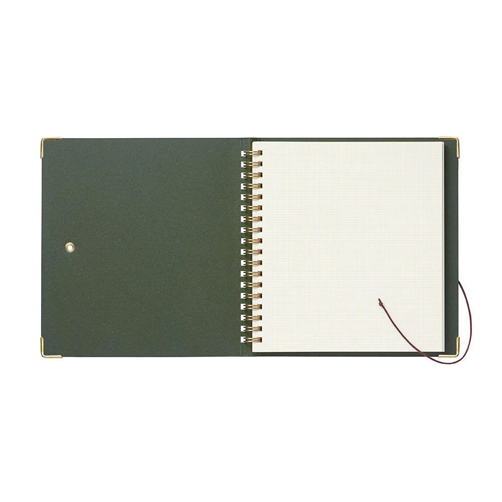 Kleid Stationery String Tie Notebook - Square - Camel