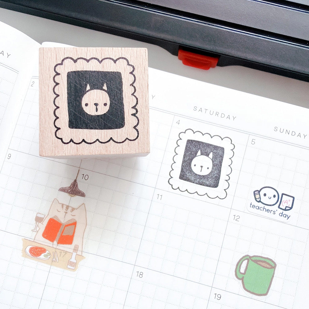 Kuboandlucy x Dana Ate Oatmeal - Kubo and Lucy Wooden Rubber Stamp Set