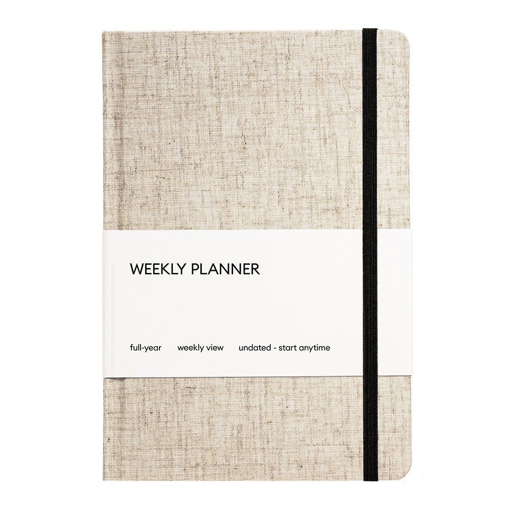 Kunitsa Weekly Undated Planner - Oat