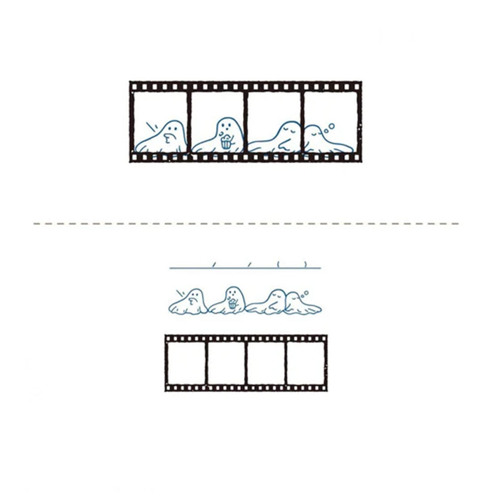 Kutsawa Hancoco Deco Layer Stamp - Ghost Movie