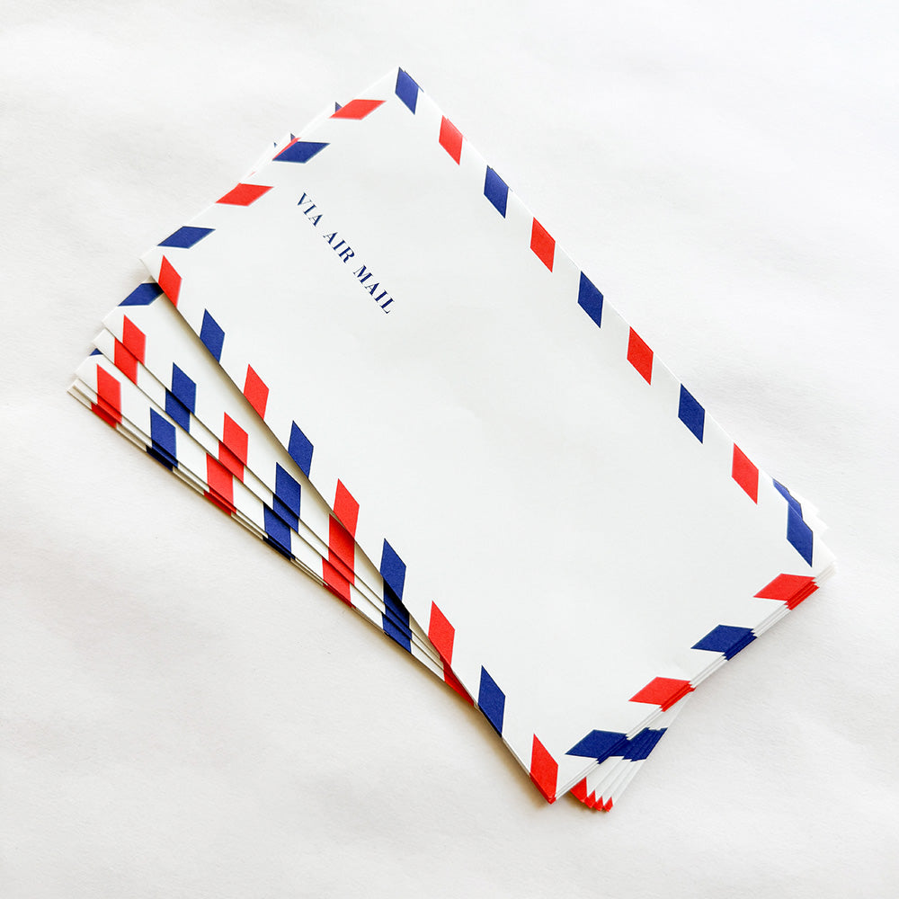 LIFE One Touch Airmail Envelopes - Western No. 6 - Set of 10