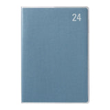 Laconic 2024 Diary A5 Vertical - Cotton Blue